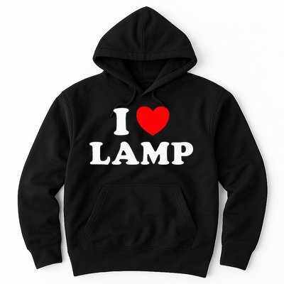 I Love Lamp Funny Light Shade Lampshade Candle Lantern Moth Hoodie