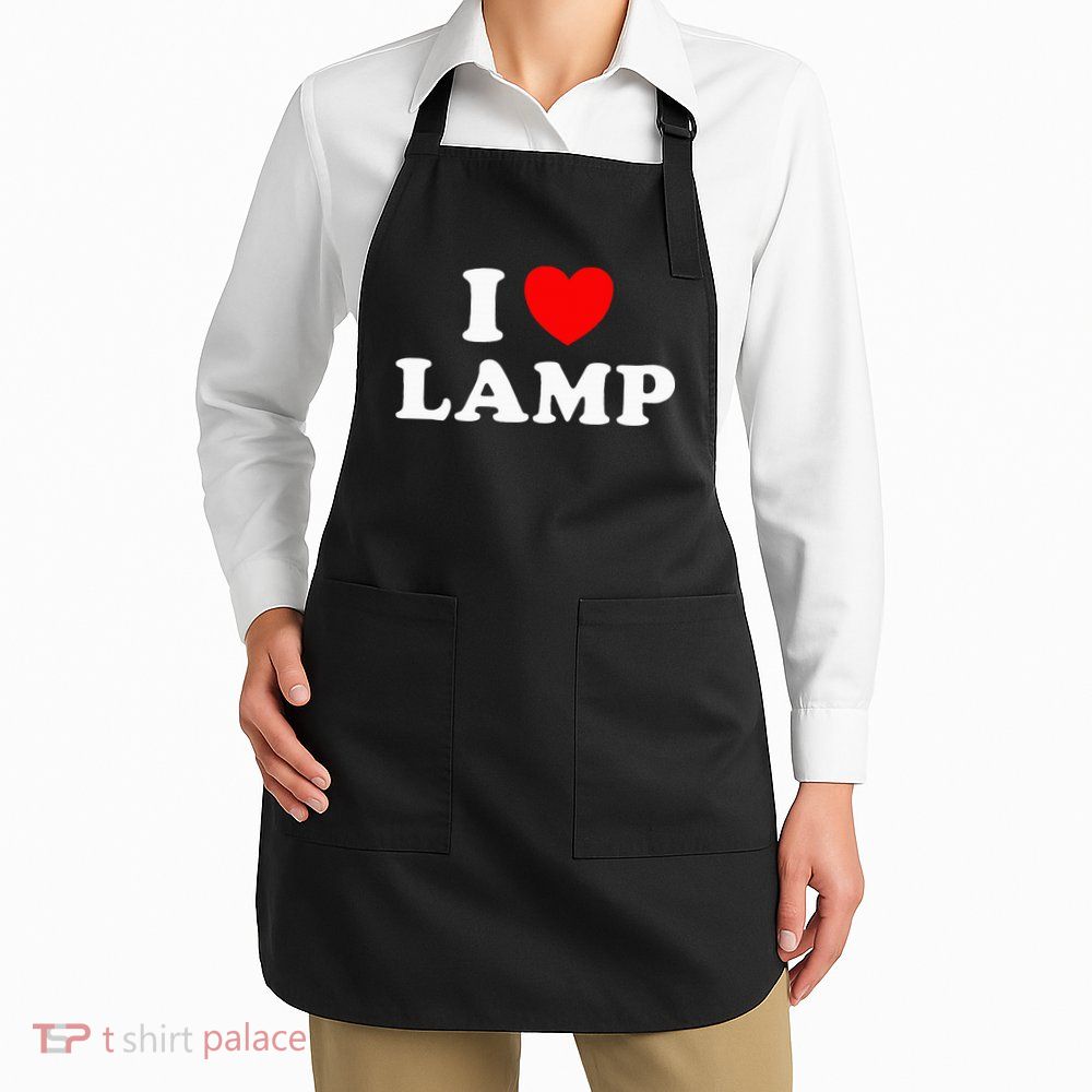 I Love Lamp Funny Light Shade Lampshade Candle Lantern Moth Apron