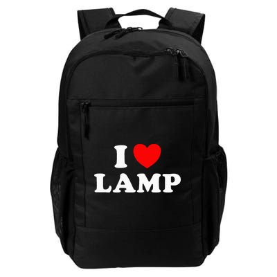 I Love Lamp Funny Light Shade Lampshade Candle Lantern Moth Backpack