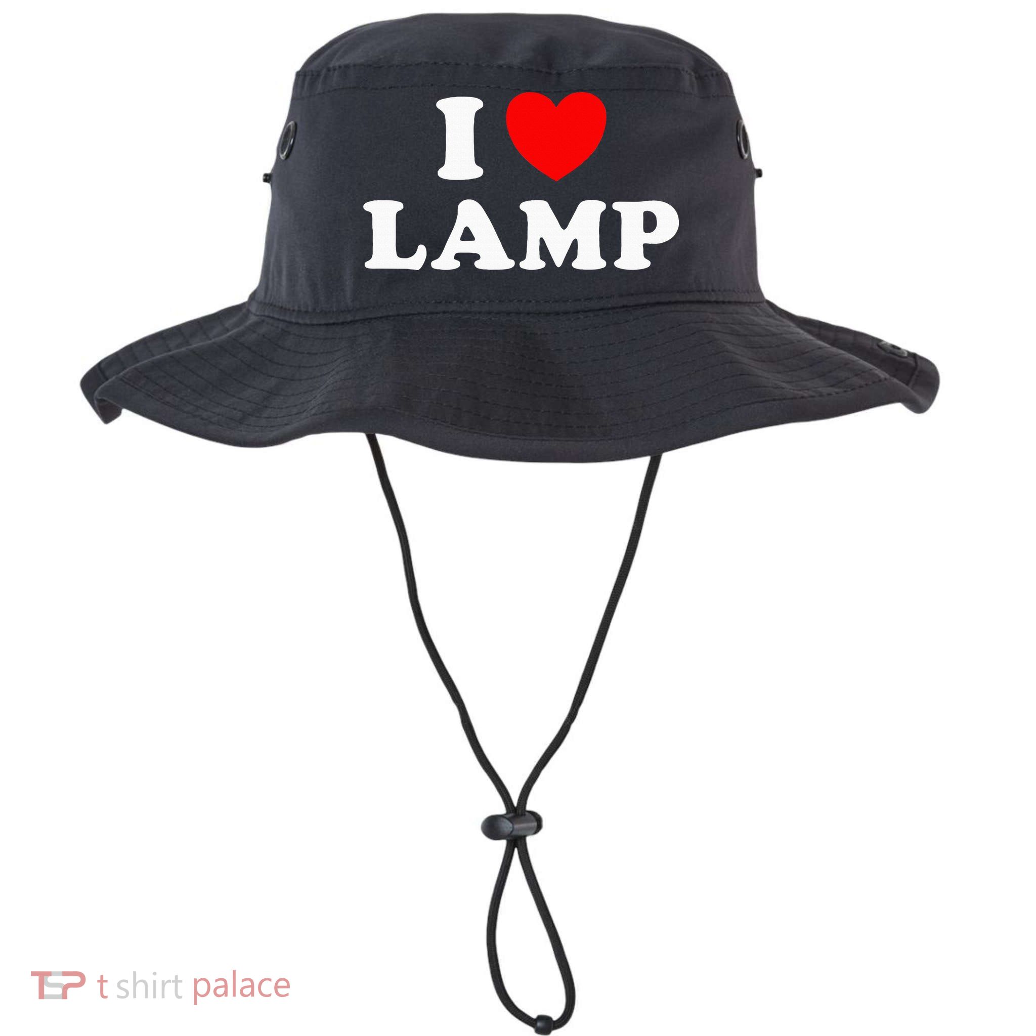 I Love Lamp Funny Light Shade Lampshade Candle Lantern Moth Bucket Hat