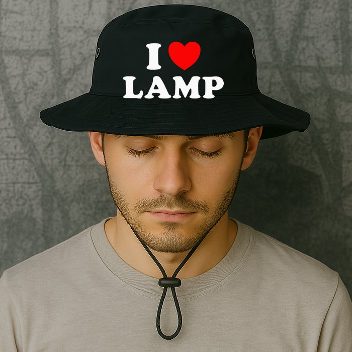 I Love Lamp Funny Light Shade Lampshade Candle Lantern Moth Bucket Hat