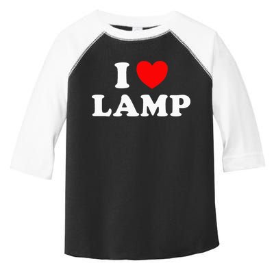 I Love Lamp Funny Light Shade Lampshade Candle Lantern Moth Toddler Fine Jersey T-Shirt
