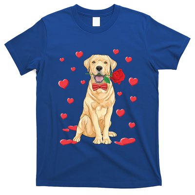 I Love Labrador Retriever Heart Valentine's Day Dog Lover Great Gift T-Shirt