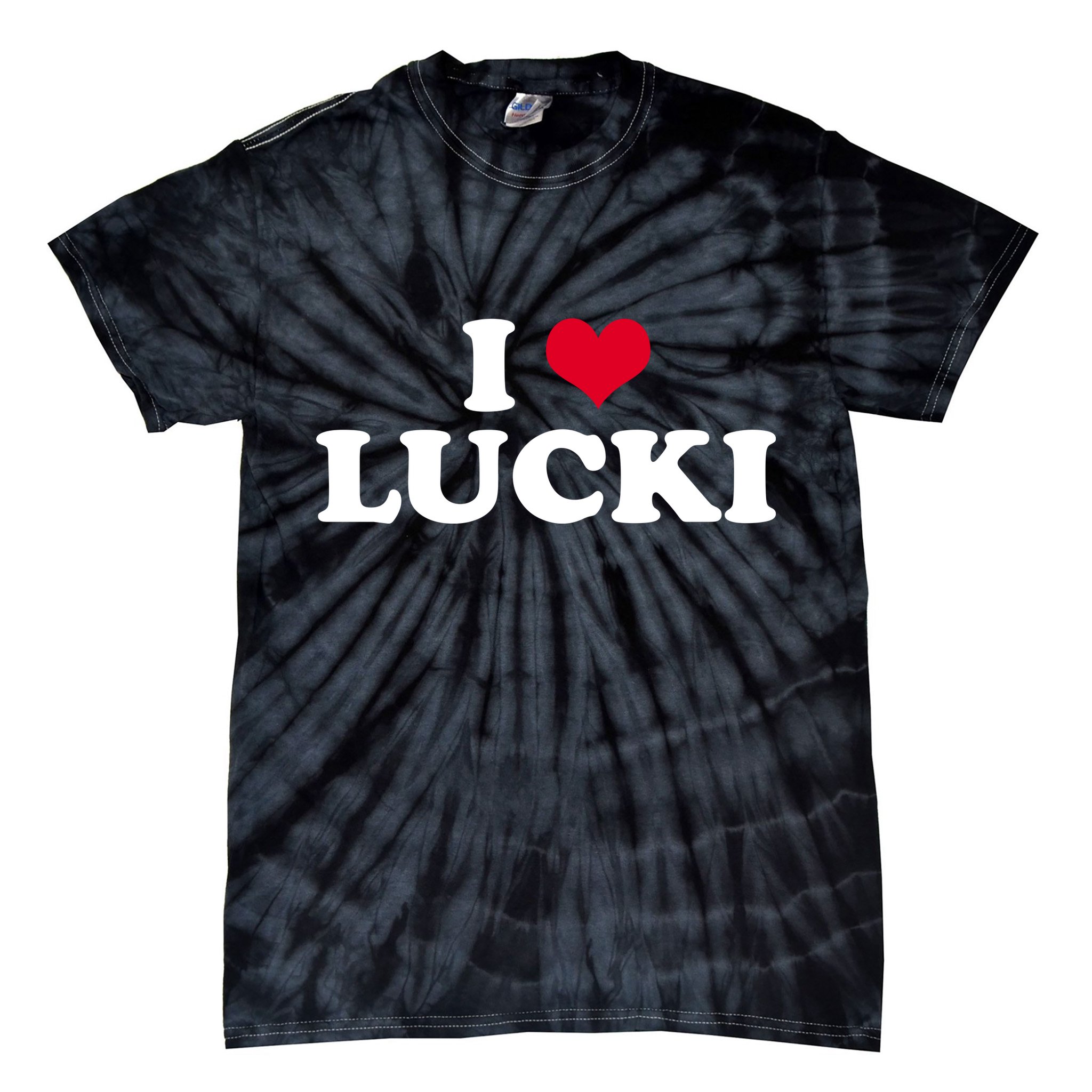 I Love Lucki Tie-Dye T-Shirt