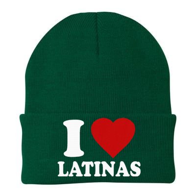 I Love Latinas I Love Latinas Funny Love Latinas Knit Cap Winter Beanie