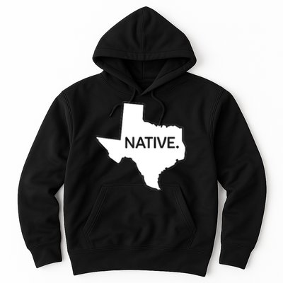 I Love Lone Star State Texas Native Hoodie