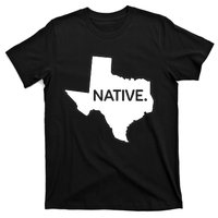 I Love Lone Star State Texas Native T-Shirt