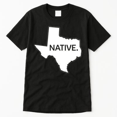 I Love Lone Star State Texas Native Tall T-Shirt