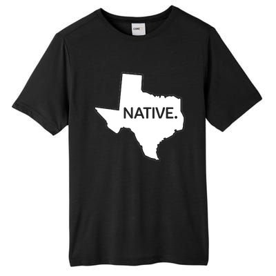 I Love Lone Star State Texas Native Tall Fusion ChromaSoft Performance T-Shirt