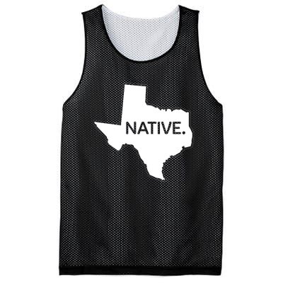 I Love Lone Star State Texas Native Mesh Reversible Basketball Jersey Tank