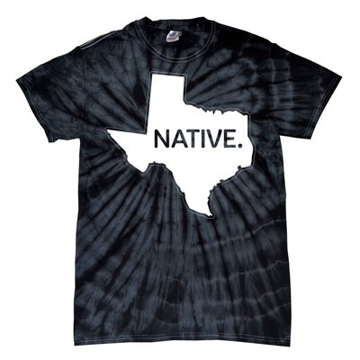 I Love Lone Star State Texas Native Tie-Dye T-Shirt