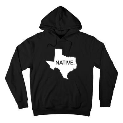 I Love Lone Star State Texas Native Tall Hoodie