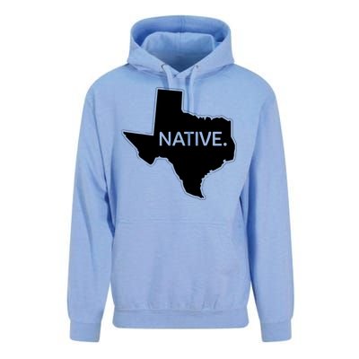 I Love Lone Star State Texas Native Unisex Surf Hoodie