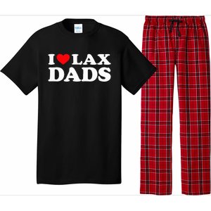 I Love Lax Dads I Heart Lax Dads Pajama Set