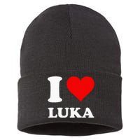 I Love Luka Sustainable Knit Beanie