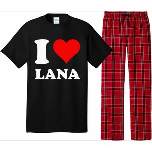 I Love Lana Pajama Set