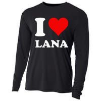 I Love Lana Cooling Performance Long Sleeve Crew