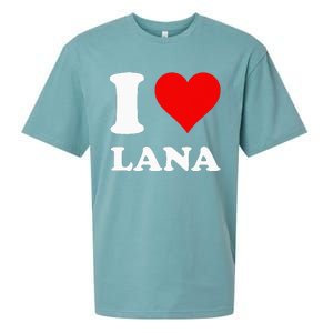 I Love Lana Sueded Cloud Jersey T-Shirt