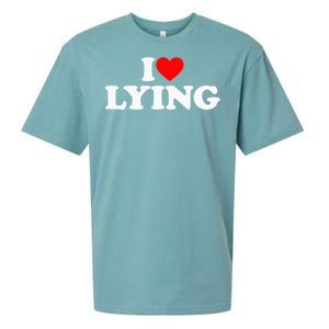 I Love Lying Sueded Cloud Jersey T-Shirt