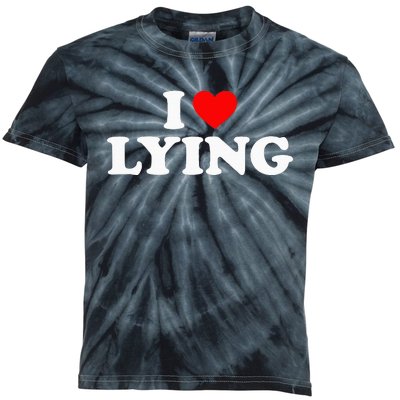 I Love Lying Kids Tie-Dye T-Shirt