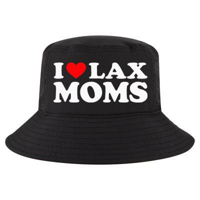 I Love Lax Moms Cool Comfort Performance Bucket Hat