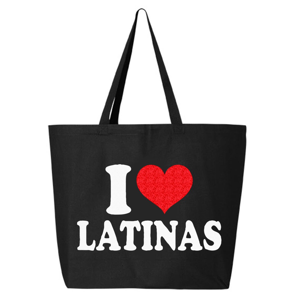 I Love Latinas Heart Love Latinas 25L Jumbo Tote