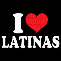 I Love Latinas Heart Love Latinas Baby Bodysuit