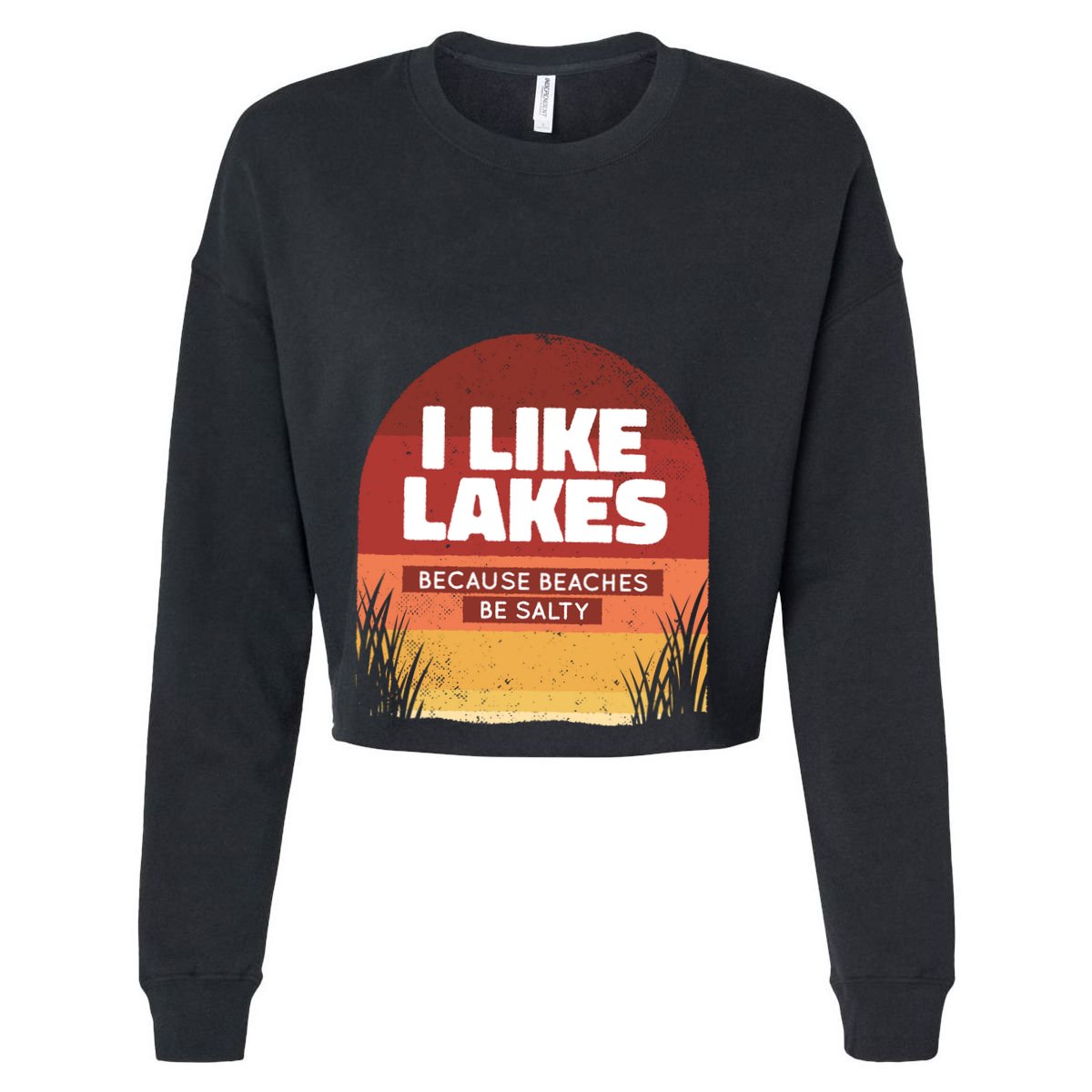 I Like Lakes Because Beaches Be Salty Tank Top