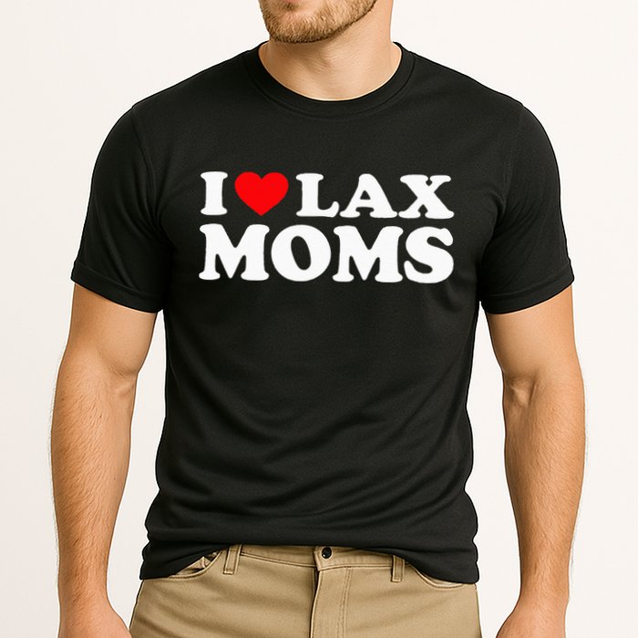 I Love Lax Moms I Heart Lax Moms Performance Shirt