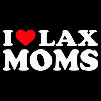 I Love Lax Moms I Heart Lax Moms 16 in Basic Backpack