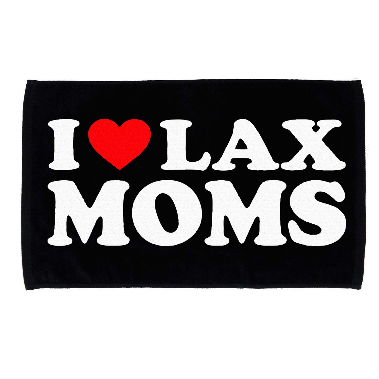 I Love Lax Moms I Heart Lax Moms Microfiber Hand Towel