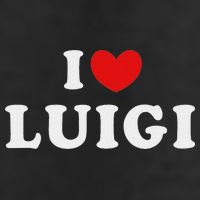 I Love Luigi, I Heart Luigi Adult Drive Performance Visor