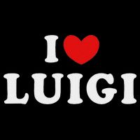 I Love Luigi, I Heart Luigi Magnet