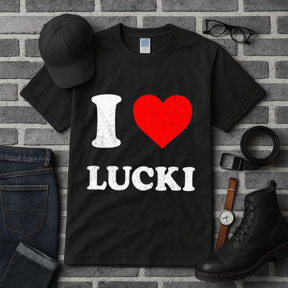 I Love Lucki funny sayings Tall T-Shirt