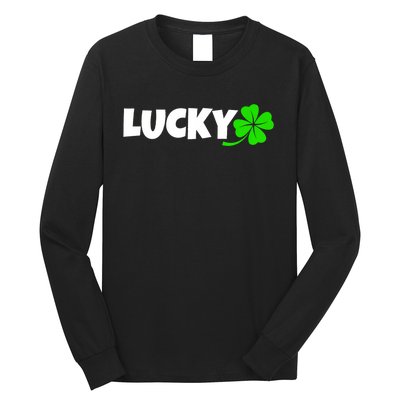 Irish Luck Lucky Clover Leaf Saint Irish Pats St PatrickS Day Long Sleeve Shirt