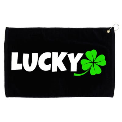 Irish Luck Lucky Clover Leaf Saint Irish Pats St PatrickS Day Grommeted Golf Towel