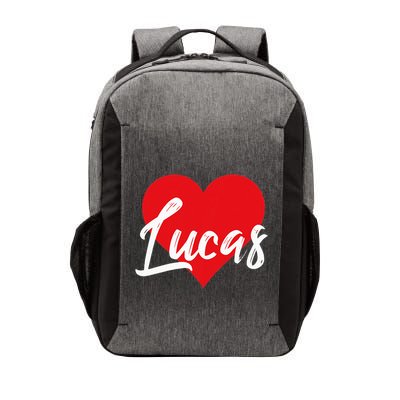 I Love Lucas First Name Vector Backpack