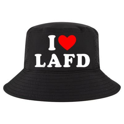 I Love Lafd Funny I Heart Lafd Cool Comfort Performance Bucket Hat