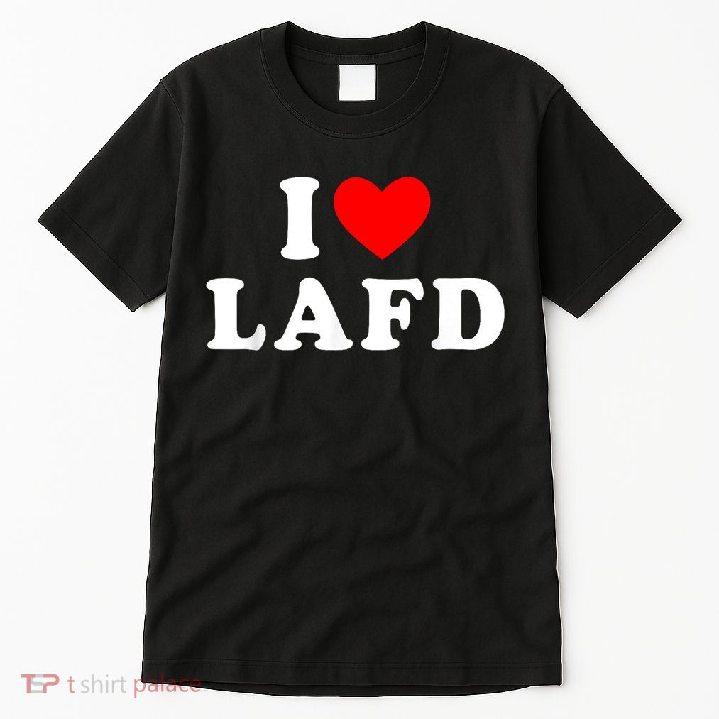 I Love Lafd Funny I Heart Lafd Tall T-Shirt