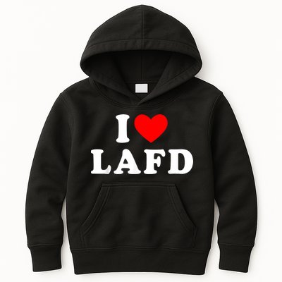 I Love Lafd Funny I Heart Lafd Kids Hoodie
