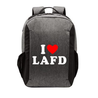 I Love Lafd Funny I Heart Lafd Vector Backpack
