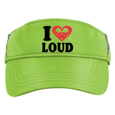 I Love Loud Adult Drive Performance Visor