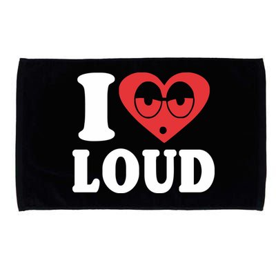 I Love Loud Microfiber Hand Towel