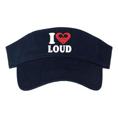 I Love Loud Valucap Bio-Washed Visor