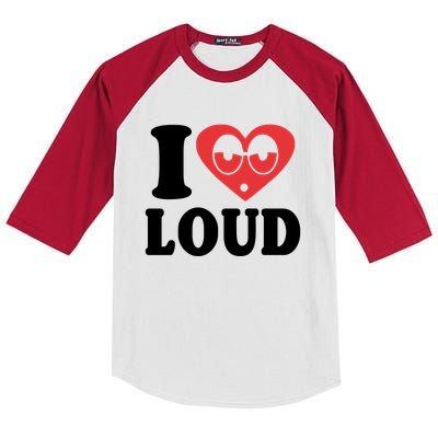 I Love Loud Kids Colorblock Raglan Jersey