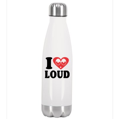 I Love Loud Stainless Steel Insulated Water Bottle