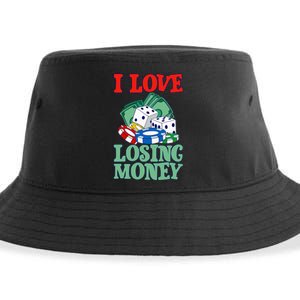 I Love Losing Money Sustainable Bucket Hat