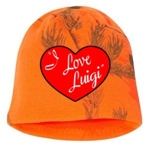 I Love Luigi Mangione Lucy Red Heart Kati - Camo Knit Beanie