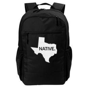 I Love Lone Star State Texas Native Daily Commute Backpack