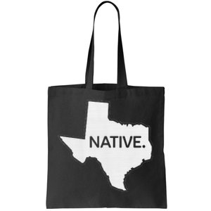 I Love Lone Star State Texas Native Tote Bag